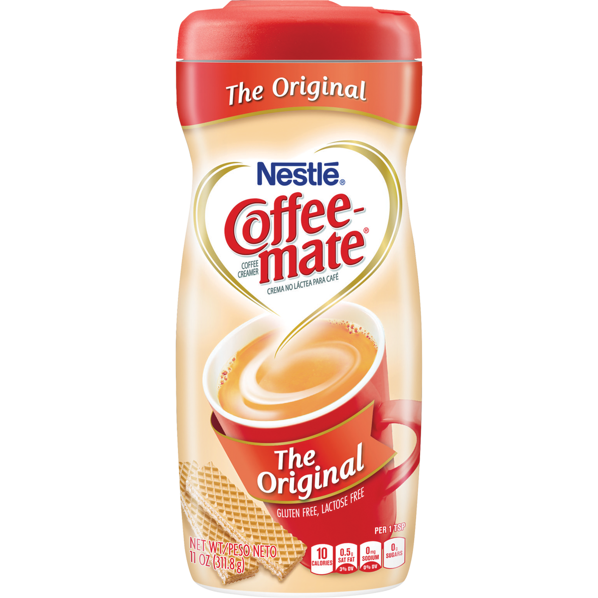 Coffee-mate Powdered Coffee Creamer, Non-Dairy, Original, 11 oz, 8 ct